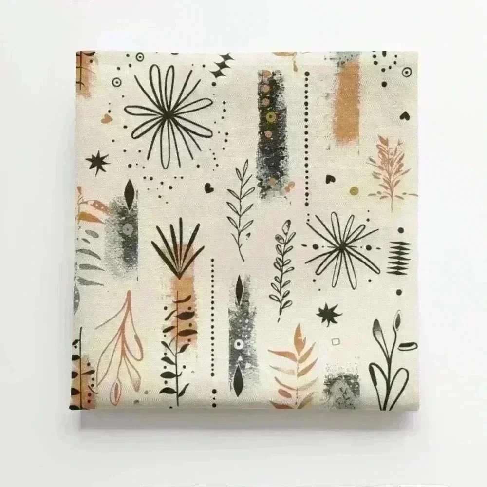Whimsical Micro fiber fabric mugrug / coaster